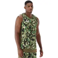 Spalding Reversible Sleeveless T-shirt Groen S Man