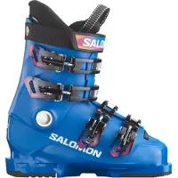 Salomon - Kinder skischoenen - Equipe 60T L Race voor Unisex - Kindermaat 24/24,5 - Blauw