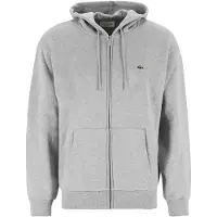 Lacoste Sweatshirt lichtgrijs / groen