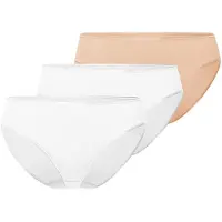 Hanro Slip 'Cotton Seamless' beige gemêleerd
