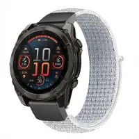 IMoshion QuickFit Nylon bandje - Garmin 22 mm aansluiting - Maat L/XL - Wit