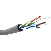 Goobay CAT 5e Network Cable, U/UTP, grey 305 m