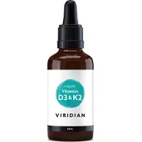 Viridian Liquid Vitamin D3 & K2 Druppels
