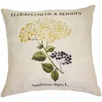 Loberon Kussenhoes Sambucus