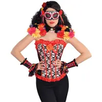 Amscan verkleedmasker Day of the Dead one-size