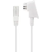 Goobay TAE-F - RJ45 DSL/VDSL telecom kabel | 2-aderig (8P2C) | wit | 50 meter