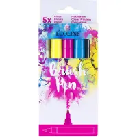 Ecoline Brush Pen set - 5 stuks - primair
