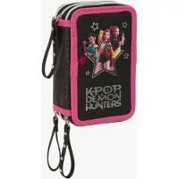 K POP Demon Hunters K-pop Demon Hunters: Energiegevuld etui met 3 compartimenten