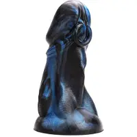 Kiotos Revolt - Dildo Fantasie - Blue Wave - 05 - Medium - 14,5 x 5 cm