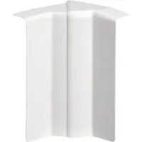 Hager verstelbaar binnenhoek, model SL2011549016, met afdekking voor snijpunten, geschikt voor SL 20x115mm