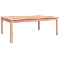 vidaXL Tuintafel 121x82,5x45 cm massief douglashout