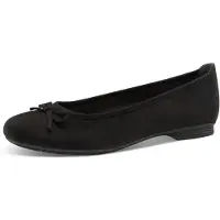 Jana damesballerina 8-22164-41-001 damesschoenen zwart