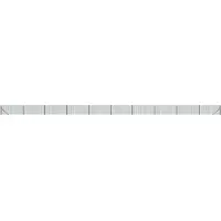 vidaXL Draadgaashek met flens 1,1x25 m groen