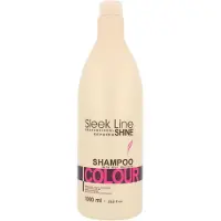 Stapiz SLEEK LINE COLOUR Shampoo voor gekleurd haar met zijde, 1000 ml