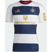 Adidas HSV Voetbalshirt met Korte Mouwen