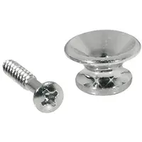 Boston EP-K-N/20 Strapbuttons - Metalen Nikkel, 13mm, 20 Stuks