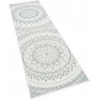 Tapis.fr Binnen- en buitenkleed Breezy turquoise 80x250 cm