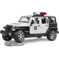 BRUDER - Jeep Wrangler Unlimited Rubicon Police Vehicle with policeman (02526)
