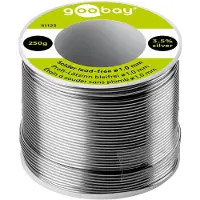 Goobay Premium loodvrije soldeertin 1mm - 250g