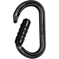 Petzl OK Karabijnhaken Zwart TRIACT-Lock