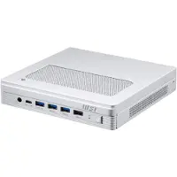 MSI Pro DP10 A14MG-007EU PC's/werkstation Intel Pentium Gold G7400 8 GB DDR5-SDRAM 128 GB SSD Windows 11 Pro Mini PC Wit