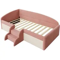 MODFU Hoekbureau - Hoekbureau met 2 planken - Compact design voor kantoor - 67 x 55 x 74 cm - Wit