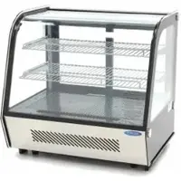 Maxima Gebaksvitrine - 120 L - 70 cm - Schuifdeuren Achter