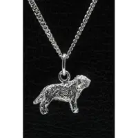 MOOYE ® - Collectie Zilveren Schapendoes ketting hanger - klein