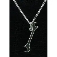 MOOYE ® - Collectie Zilveren Steeksleutel ketting hanger - groot