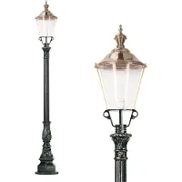 Ks Verlichting Nostalgische tuinlamp Oberhausen zwart