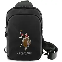 U.S. POLO ASSN. Torebka Na Telefon Us Polo Petit Pique, zwart, crossbody model