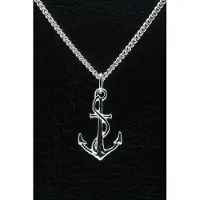 MOOYE ® - Collectie Zilveren Anker ketting hanger