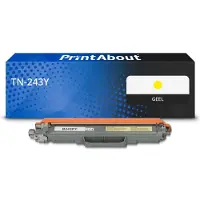PrintAbout Toner TN-243Y Geel geschikt voor Brother