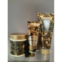 Accentra geschenk set body luxury - warm vanilla - body cream - shower gel - hand creme - toilet tas