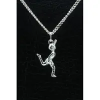 MOOYE ® - Collectie Zilveren Turnster ketting hanger - klein