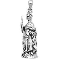 MOOYE ® - Collectie Zilveren Griekse godin Athena - Minerva kettinghanger