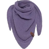 Knit Factory Coco Omslagdoek/sjaal Junior - Violet - 140x60 Cm