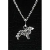 MOOYE ® - Collectie Zilveren Leonberger ketting hanger - klein
