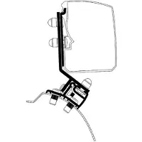 Thule Omnistor 3200 zonneluifeladapter PSA Minivan Fixed LHD