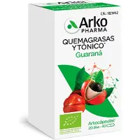 Arkopharma Arkocaps Guarana BIO 40 capsules|Arkocápsulas Guarana BIO 40 capsules|Arkocápsulas Guarana BIO 40 capsules
