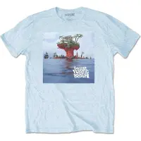 Rock Off Gorillaz - Plastic Beach Heren T-shirt - L - Blauw