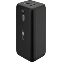 Goobay Laptop Powerbank | 20.000 mAh | 2x USB-C, 1x USB-A | Power Delivery | Zwart