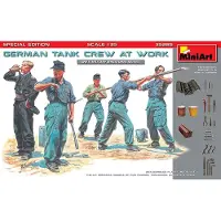 MiniArt - German Tank Crew At Work. S.e. (Min35285) - modelbouwsets, hobbybouwspeelgoed voor kinderen, modelverf en accessoires