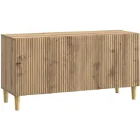 vidaXL TV Kast 99 x 34,5 x 50 cm Artisanaal eiken Bewerkt hout