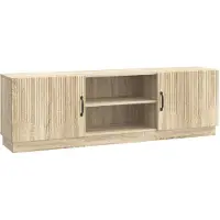 vidaXL TV Kast Sonoma Eiken 150 x 31 x 47 cm Bewerkt hout