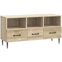 vidaXL TV Kast met lade Sonoma Eiken 102 x 34,5 x 50 cm Bewerkt hout