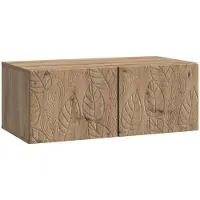 vidaXL Wandmontage TV-kast 98 x 31 cm Artisanaal eiken Bewerkt hout