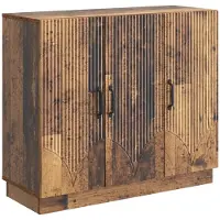 vidaXL Dressoir Oud hout 89 x 34,5 x 77 cm Bewerkt hout