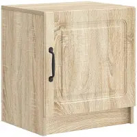 vidaXL Nachtkastje Sonoma Eiken 43 x 34,5 x 47 cm Bewerkt hout