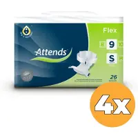 Attends 4x Flex 9 Maat S (26 stuks)